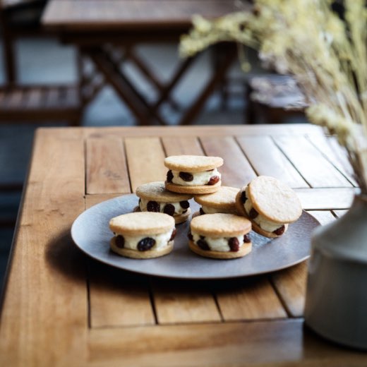 レーズンバターサンドの画像